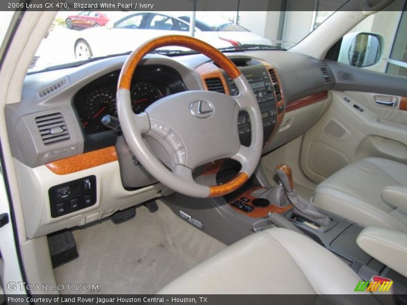 Blizzard White Pearl / Ivory 2006 Lexus GX 470