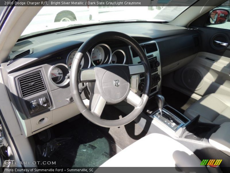 Bright Silver Metallic / Dark Slate Gray/Light Graystone 2006 Dodge Charger R/T