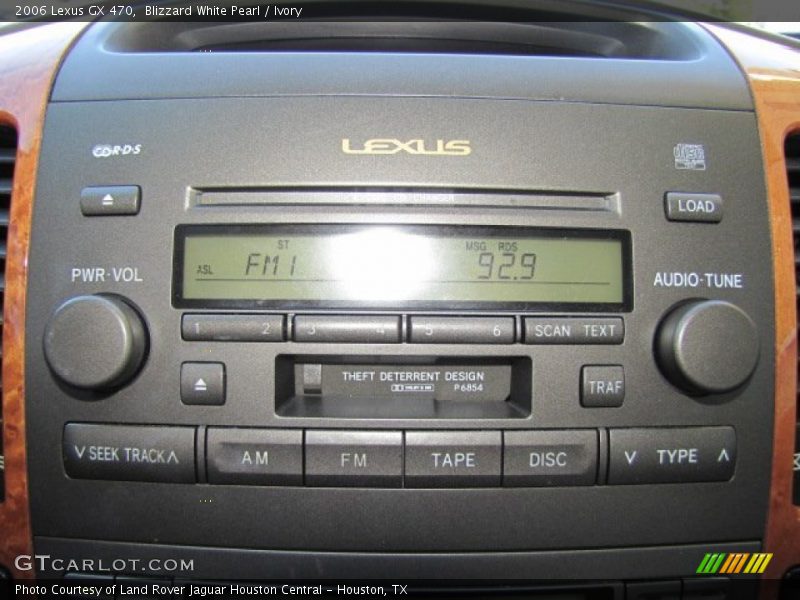 Blizzard White Pearl / Ivory 2006 Lexus GX 470
