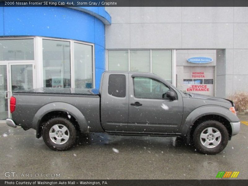 Storm Gray / Graphite 2006 Nissan Frontier SE King Cab 4x4