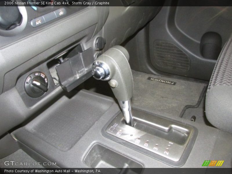 Storm Gray / Graphite 2006 Nissan Frontier SE King Cab 4x4