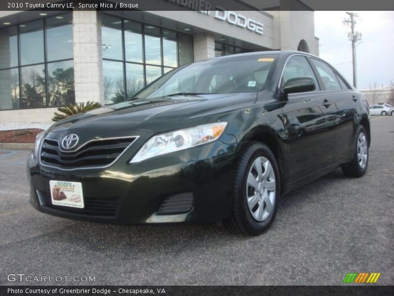 Spruce Mica / Bisque 2010 Toyota Camry LE