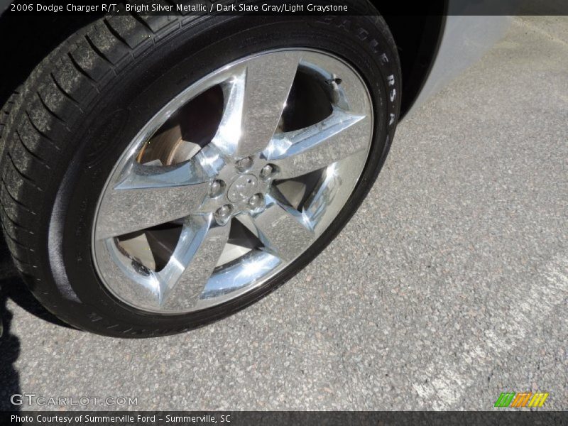 Bright Silver Metallic / Dark Slate Gray/Light Graystone 2006 Dodge Charger R/T