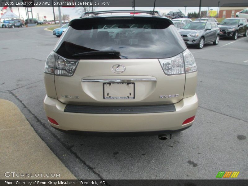 Savannah Beige Metallic / Ivory 2005 Lexus RX 330 AWD