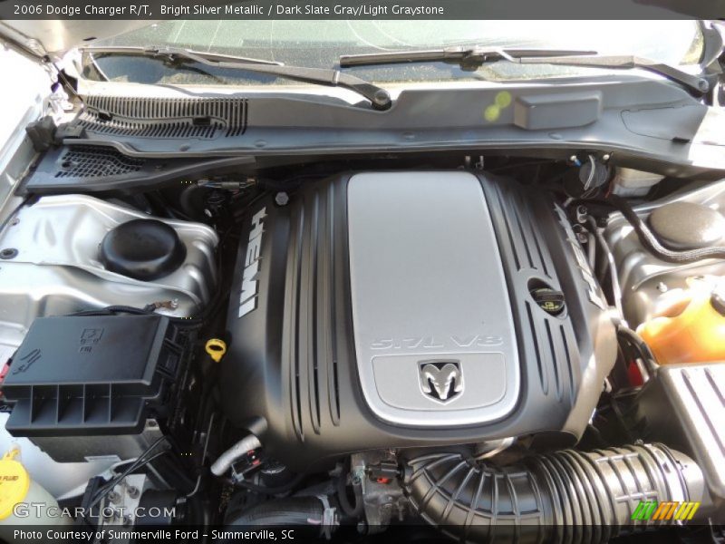 Bright Silver Metallic / Dark Slate Gray/Light Graystone 2006 Dodge Charger R/T