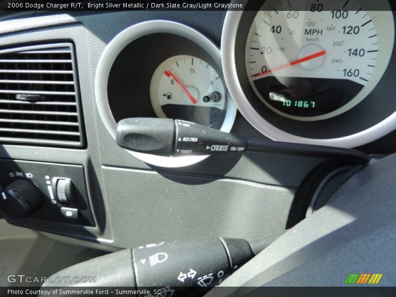 Bright Silver Metallic / Dark Slate Gray/Light Graystone 2006 Dodge Charger R/T