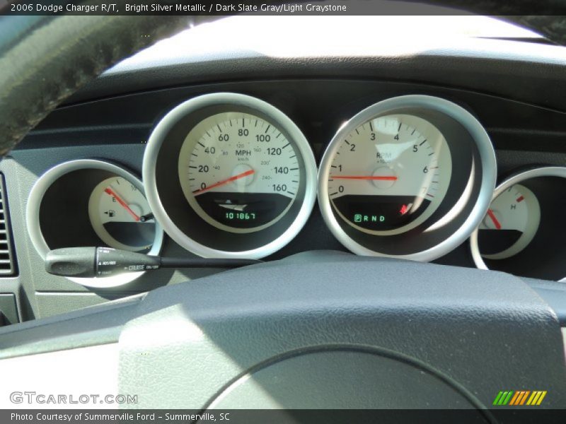 Bright Silver Metallic / Dark Slate Gray/Light Graystone 2006 Dodge Charger R/T