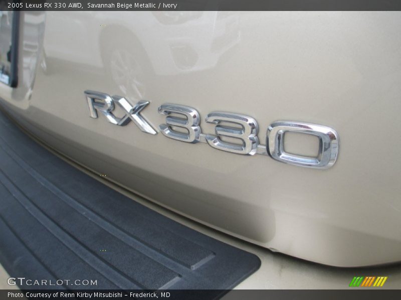 Savannah Beige Metallic / Ivory 2005 Lexus RX 330 AWD