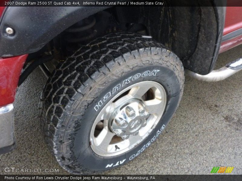 Inferno Red Crystal Pearl / Medium Slate Gray 2007 Dodge Ram 2500 ST Quad Cab 4x4