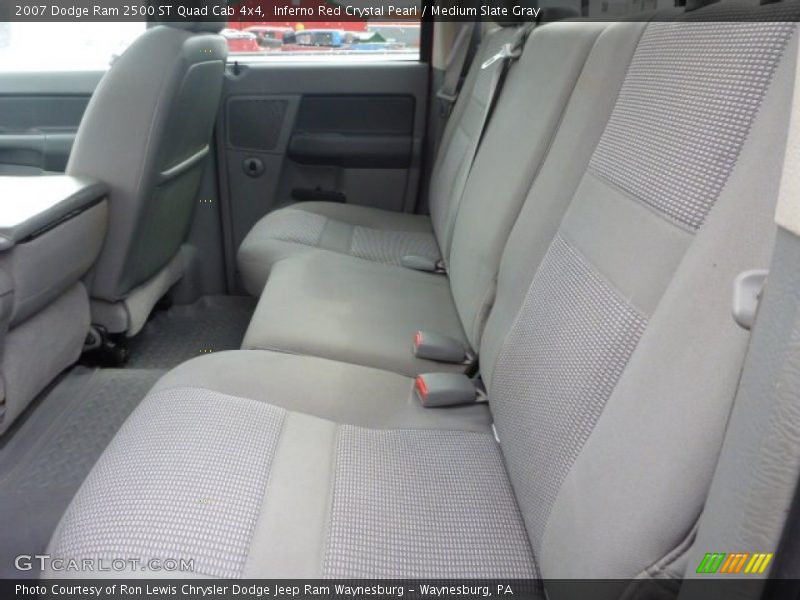 Inferno Red Crystal Pearl / Medium Slate Gray 2007 Dodge Ram 2500 ST Quad Cab 4x4