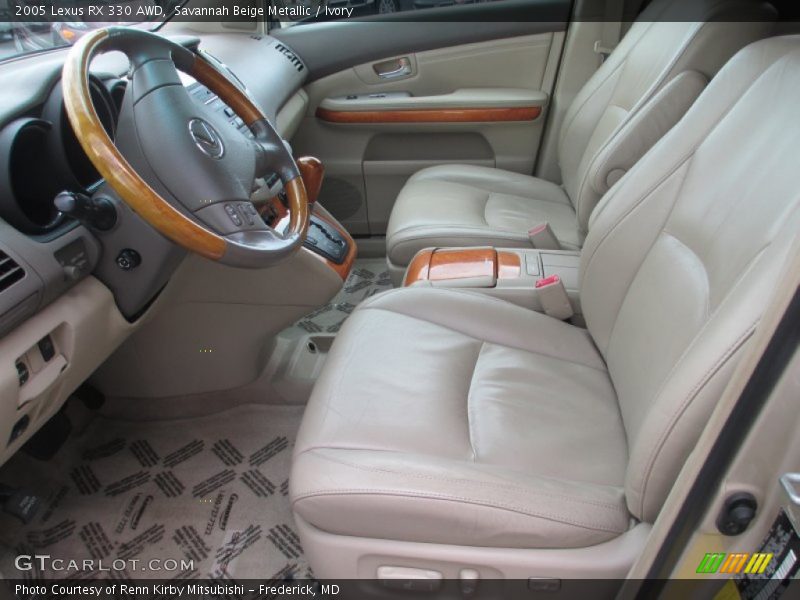 Savannah Beige Metallic / Ivory 2005 Lexus RX 330 AWD