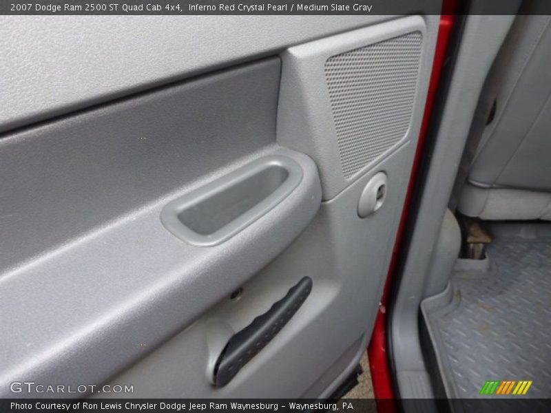 Inferno Red Crystal Pearl / Medium Slate Gray 2007 Dodge Ram 2500 ST Quad Cab 4x4