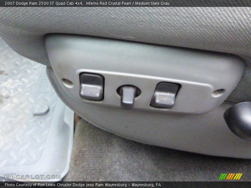 Inferno Red Crystal Pearl / Medium Slate Gray 2007 Dodge Ram 2500 ST Quad Cab 4x4
