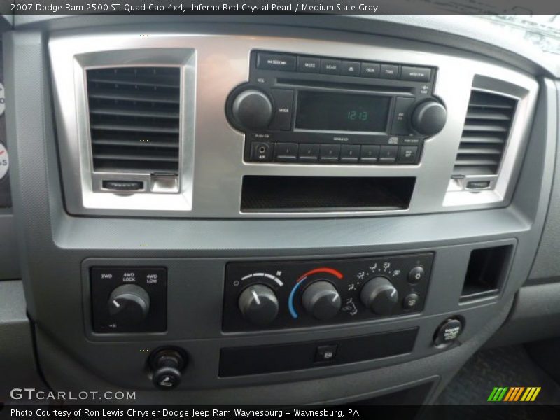 Inferno Red Crystal Pearl / Medium Slate Gray 2007 Dodge Ram 2500 ST Quad Cab 4x4