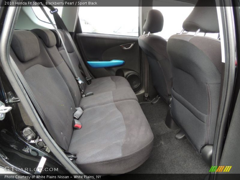 Blackberry Pearl / Sport Black 2010 Honda Fit Sport