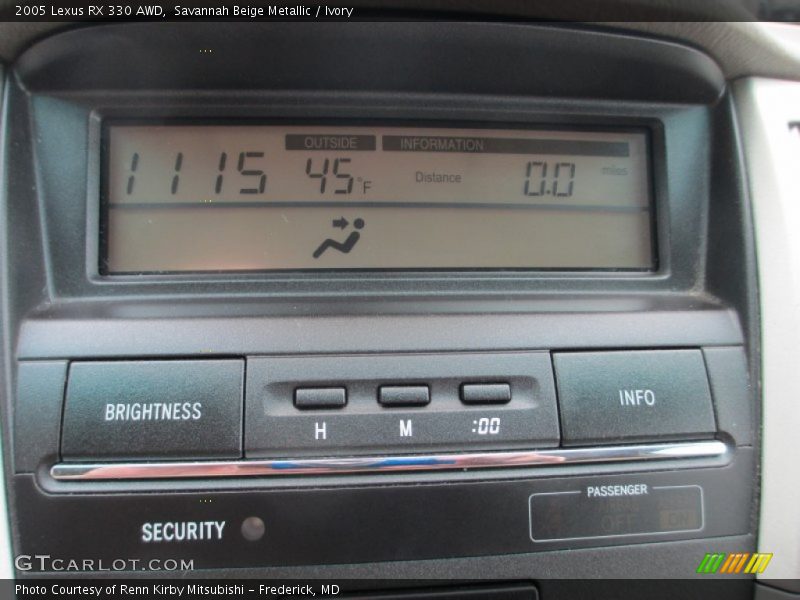 Savannah Beige Metallic / Ivory 2005 Lexus RX 330 AWD