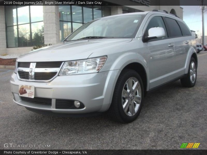 Bright Silver Metallic / Dark Slate Gray 2010 Dodge Journey SXT