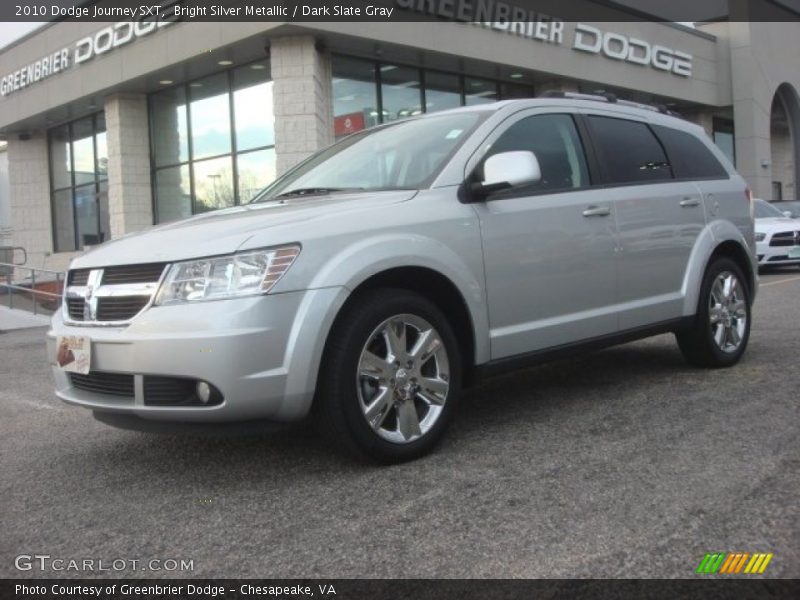 Bright Silver Metallic / Dark Slate Gray 2010 Dodge Journey SXT