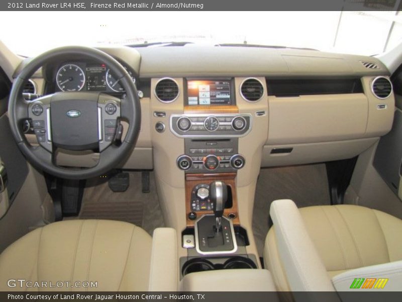 Dashboard of 2012 LR4 HSE