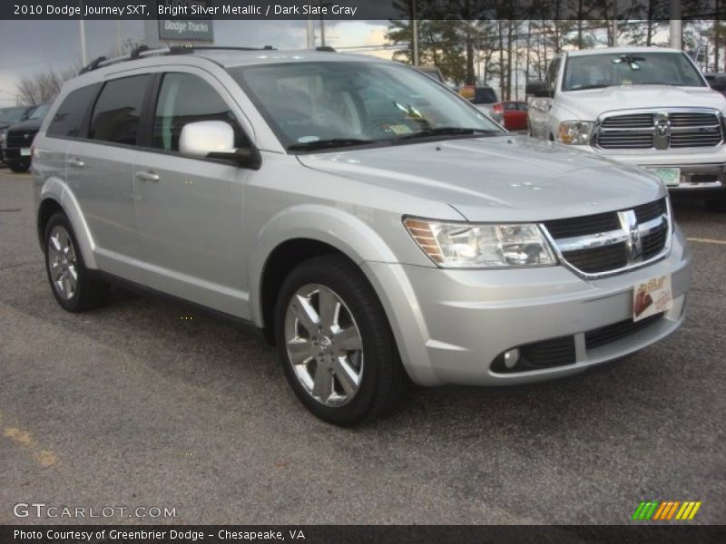 Bright Silver Metallic / Dark Slate Gray 2010 Dodge Journey SXT