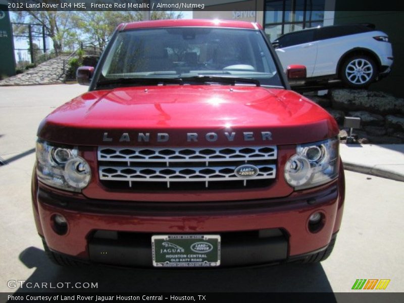 Firenze Red Metallic / Almond/Nutmeg 2012 Land Rover LR4 HSE