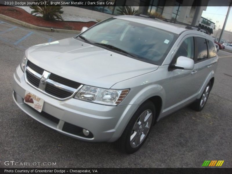 Bright Silver Metallic / Dark Slate Gray 2010 Dodge Journey SXT