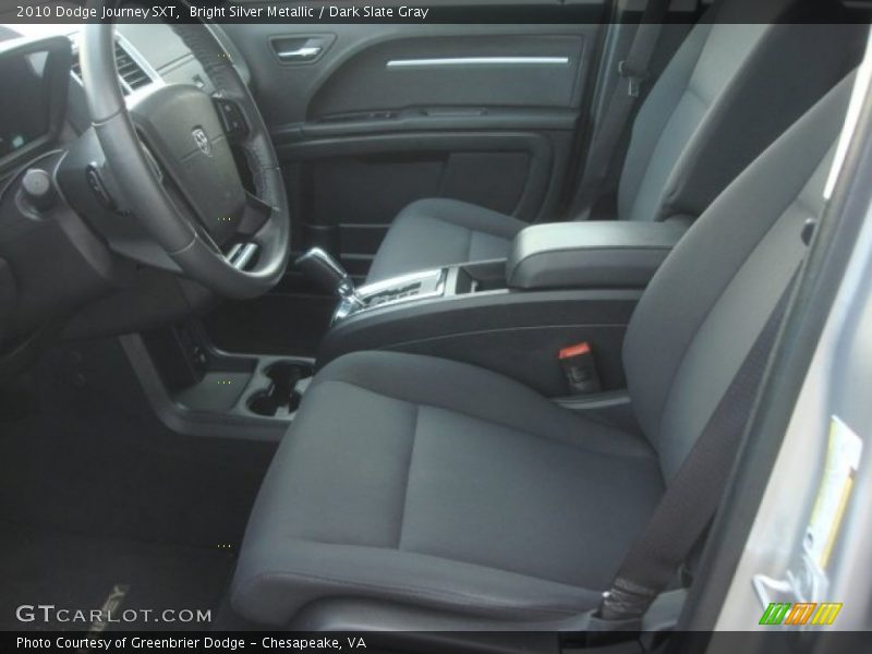 Bright Silver Metallic / Dark Slate Gray 2010 Dodge Journey SXT