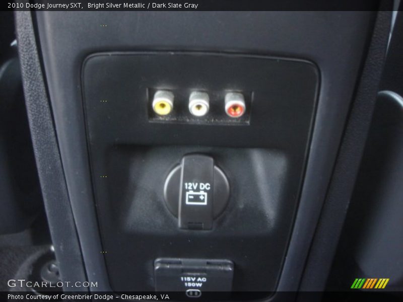 Bright Silver Metallic / Dark Slate Gray 2010 Dodge Journey SXT