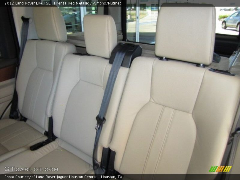 Rear Seat of 2012 LR4 HSE