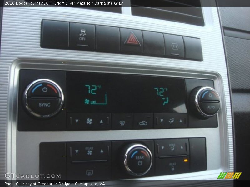 Bright Silver Metallic / Dark Slate Gray 2010 Dodge Journey SXT