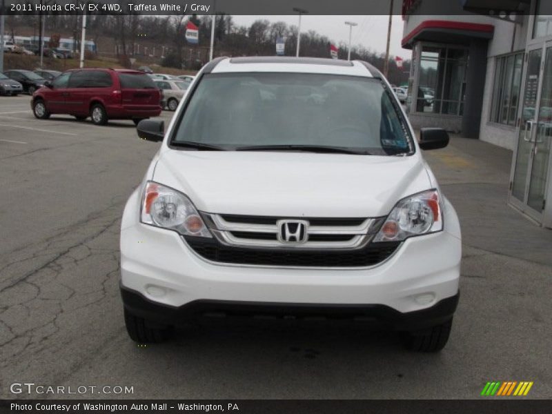 Taffeta White / Gray 2011 Honda CR-V EX 4WD