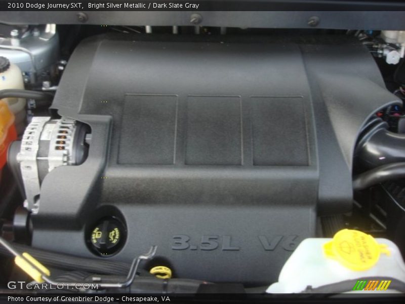 Bright Silver Metallic / Dark Slate Gray 2010 Dodge Journey SXT