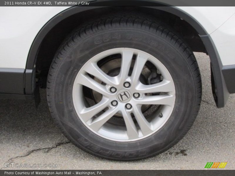 Taffeta White / Gray 2011 Honda CR-V EX 4WD