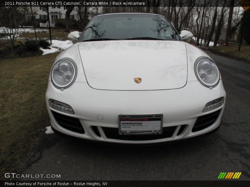 Carrara White / Black w/Alcantara 2011 Porsche 911 Carrera GTS Cabriolet
