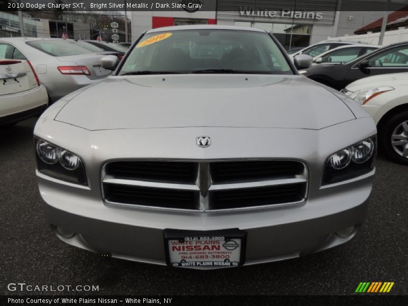 Bright Silver Metallic / Dark Slate Gray 2010 Dodge Charger SXT