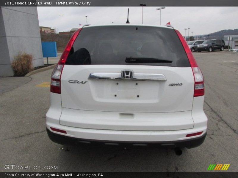 Taffeta White / Gray 2011 Honda CR-V EX 4WD