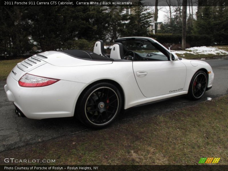 Carrara White / Black w/Alcantara 2011 Porsche 911 Carrera GTS Cabriolet