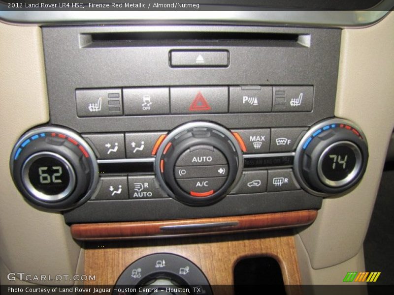 Controls of 2012 LR4 HSE