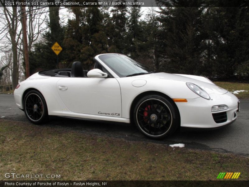 Front 3/4 View of 2011 911 Carrera GTS Cabriolet