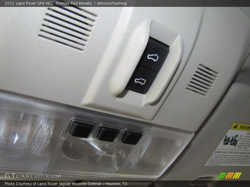 Controls of 2012 LR4 HSE