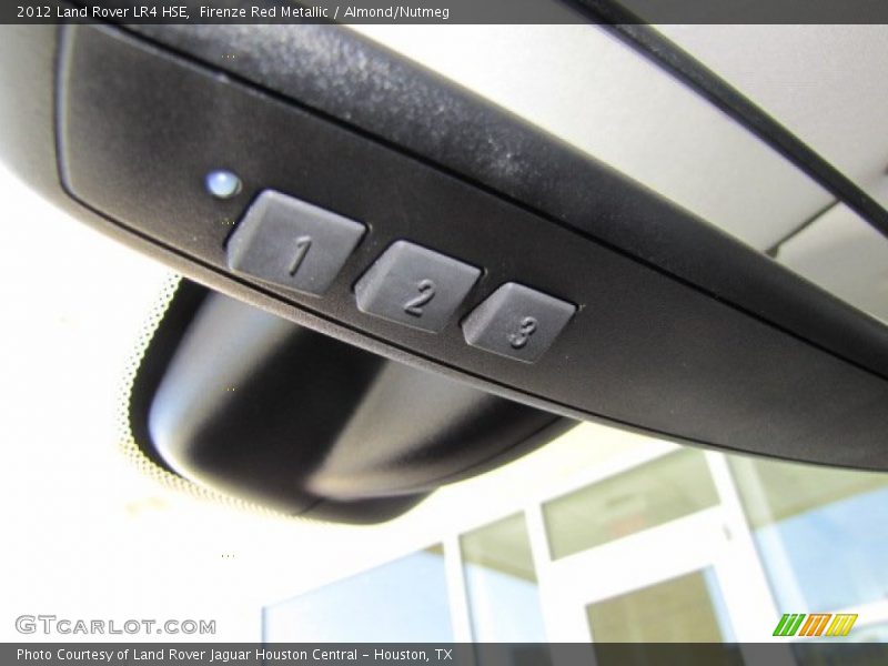 Controls of 2012 LR4 HSE
