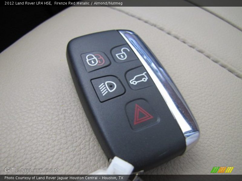 Keys of 2012 LR4 HSE