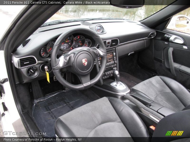  2011 911 Carrera GTS Cabriolet Black w/Alcantara Interior