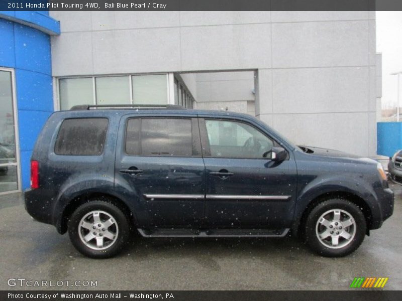 Bali Blue Pearl / Gray 2011 Honda Pilot Touring 4WD