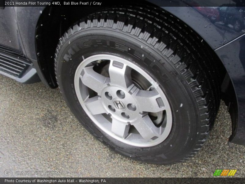 Bali Blue Pearl / Gray 2011 Honda Pilot Touring 4WD