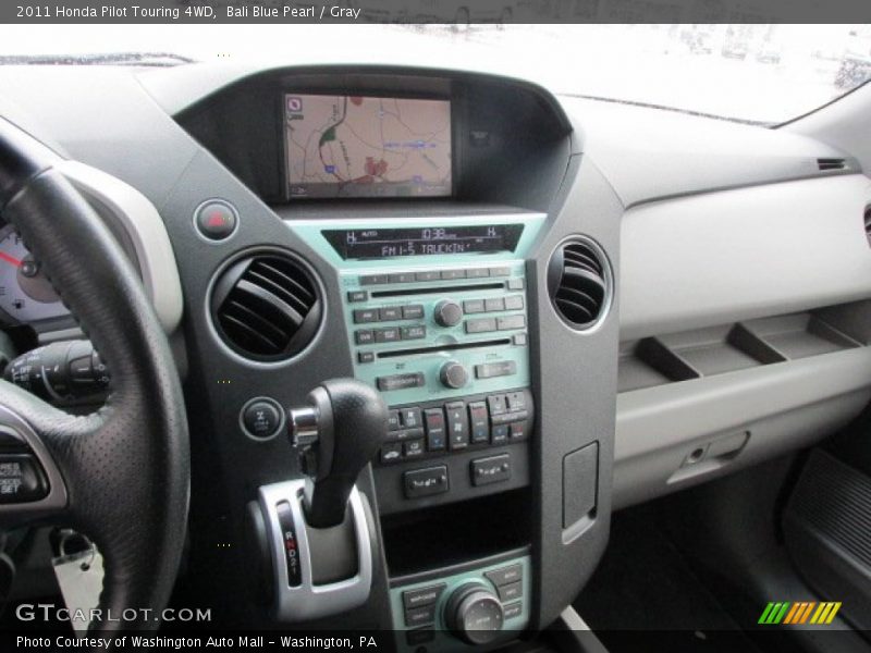 Bali Blue Pearl / Gray 2011 Honda Pilot Touring 4WD