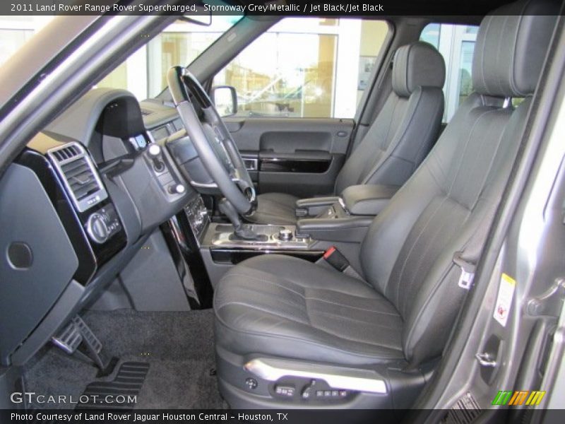 Stornoway Grey Metallic / Jet Black/Jet Black 2011 Land Rover Range Rover Supercharged