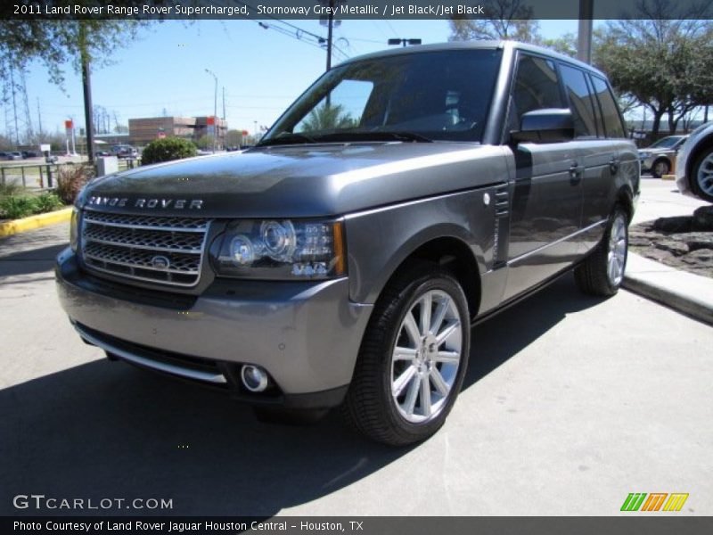 Stornoway Grey Metallic / Jet Black/Jet Black 2011 Land Rover Range Rover Supercharged