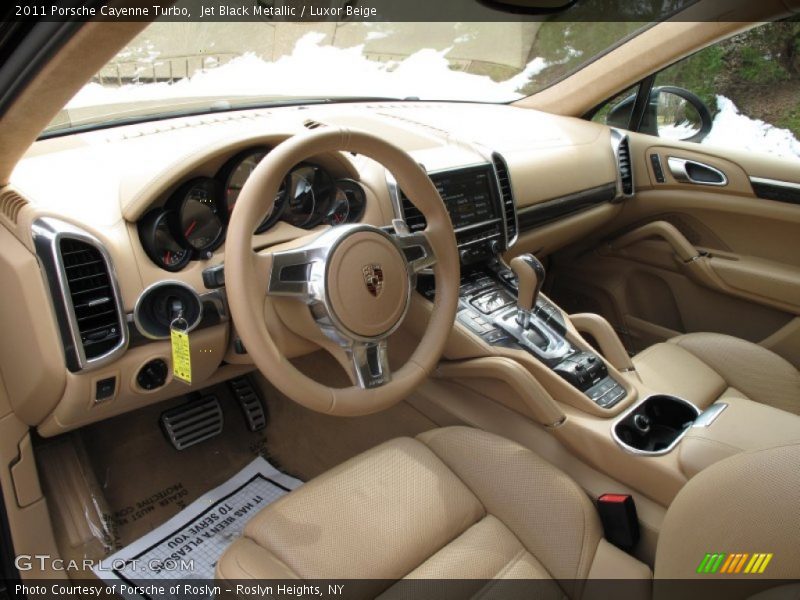  2011 Cayenne Turbo Luxor Beige Interior