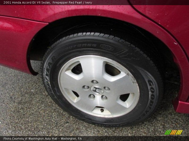 Firepepper Red Pearl / Ivory 2001 Honda Accord EX V6 Sedan